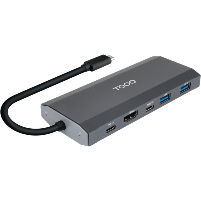 Tooq TQE-2241G Caja Externa y Hub 6 en 1 para SSD M.2 Gris Tooq TQE-2241G Caja Externa y Hub 6 en 1 para SSD M.2 Gris
